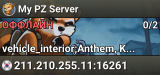 My PZ Server