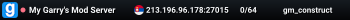 My Garry's Mod Server