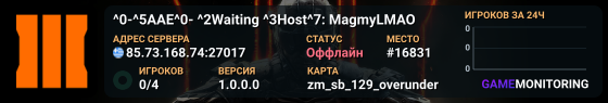 ^0-^5AAE^0- ^2Waiting ^3Host^7: MagmyLMAO