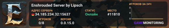 Enshrouded Server by Lipsch