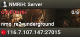 NMRiH: Server
