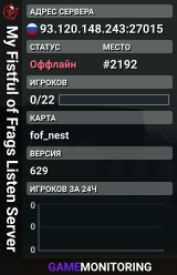 My Fistful of Frags Listen Server