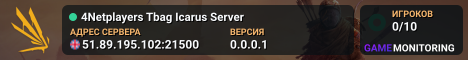 4Netplayers Tbag Icarus Server