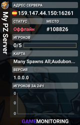 My PZ Server
