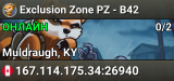 Exclusion Zone PZ - B42