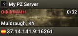 My PZ Server