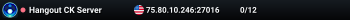 Hangout CK Server
