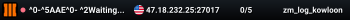 ^0-^5AAE^0- ^2Waiting ^3Host^7: vlakd