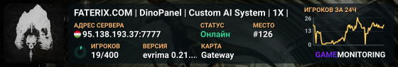 FATERIX.COM | DinoPanel | Custom AI System | 1X |
