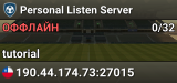 Personal Listen Server