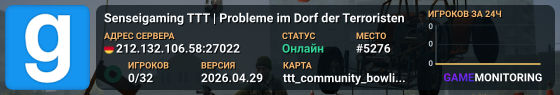Senseigaming TTT | Probleme im Dorf der Terroristen