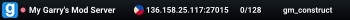 My Garry's Mod Server