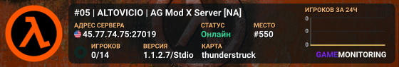 #05 | ALTOVICIO | AG Mod X Server [NA]