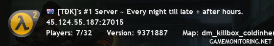 [TÐK]'s #1 Server ~ Every night till late + after hours.