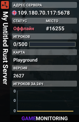 My Untitled Rust Server