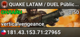 QUAKE LATAM / DUEL Público #1 | DATA CENTER