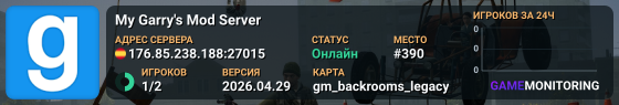 My Garry's Mod Server