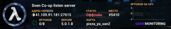 Sven Co-op listen server