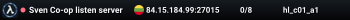 Sven Co-op listen server