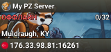 My PZ Server