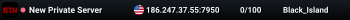 New Private Server