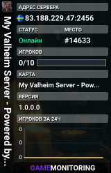 My Valheim Server - Powered by AMP