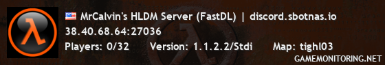 MrCalvin's HLDM Server (FastDL) | discord.sbotnas.io