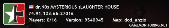 dr.N0s MYSTERIOUS sLAUGHTER HOUSE dr.N0s MYSTERIOUS sLAUGHTER HOUSE