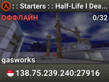: : Starters : : Half-Life I Deathmatch (bots)