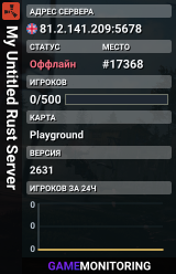 My Untitled Rust Server
