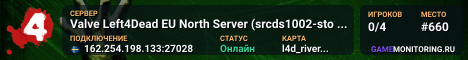 Valve Left4Dead EU North Server (srcds1002-sto1.181.14)