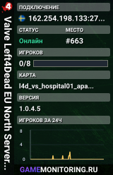 Valve Left4Dead EU North Server (srcds1002-sto1.181.28)