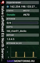 Valve Left4Dead EU North Server (srcds1002-sto1.181.33)