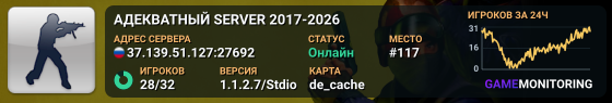 АДЕКВАТНЫЙ SERVER © 2017-2026
