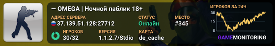 — OMEGA | Ночной паблик 18+