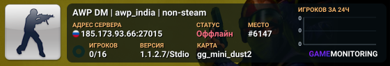 AWP DM | awp_india | non-steam