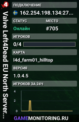 Valve Left4Dead EU North Server (srcds1003-sto1.181.33)