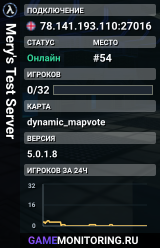 Mery's Test Server