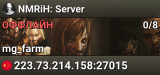 NMRiH: Server