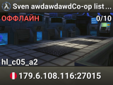 Sven awdawdawdCo-op listen server