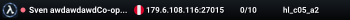 Sven awdawdawdCo-op listen server