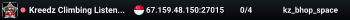 Kreedz Climbing Listen Server