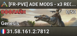 [FR-PVE] ADE MODS - x3 REC X3 / Tam X10 & Rep X10
