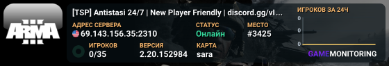 [TSP] Antistasi 24/7 | New Player Friendly | discord.gg/vHC7vy7