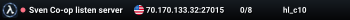Sven Co-op listen server