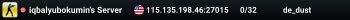 iqbalyubokumin's Server