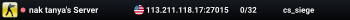 nak tanya's Server