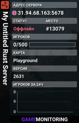 My Untitled Rust Server