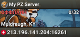 My PZ Server