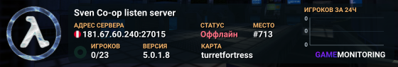 Sven Co-op listen server